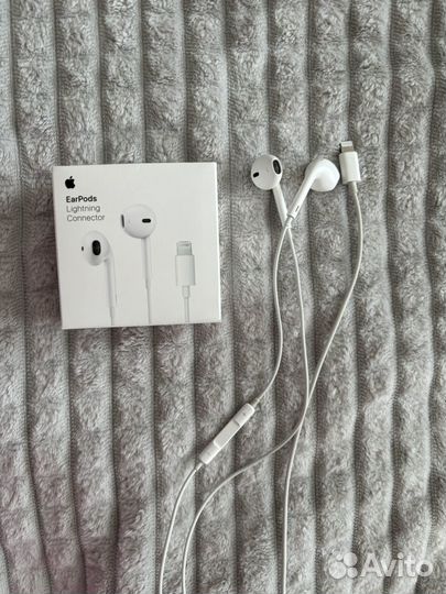 Наушники apple earpods lightning