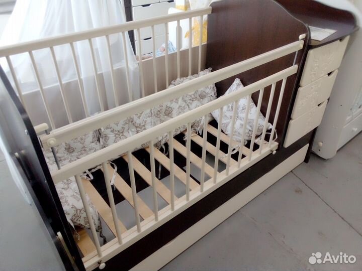 Детская кроватка трансформер №21