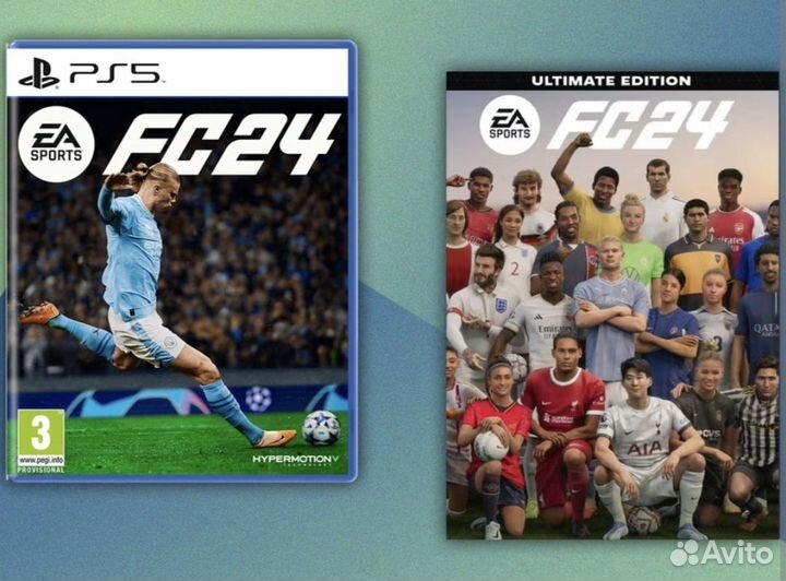 FC 24 UFC 5 NBA 2K24 NHL 24 Игры ps4