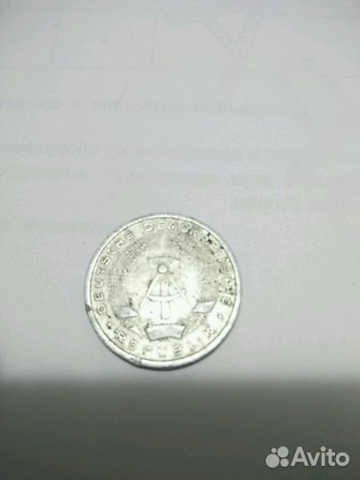 1 марка, гдр