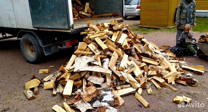Дрова Осина навалом с доставкой по области