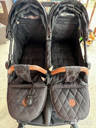 Прогулочная коляска Coletto Enzo Twin black б/у