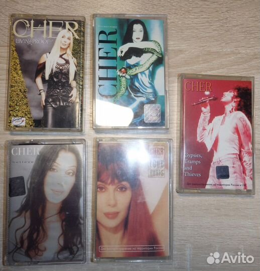 Аудиокассеты фирменные лицензия