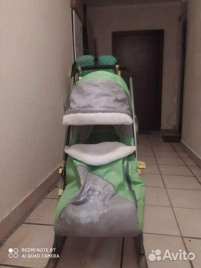 Санки коляска ника