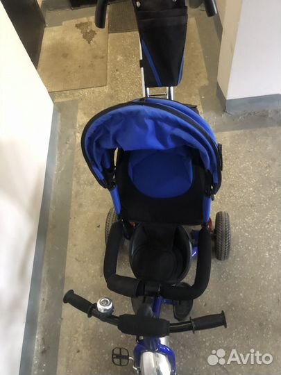 Велосипед детский с ручкой