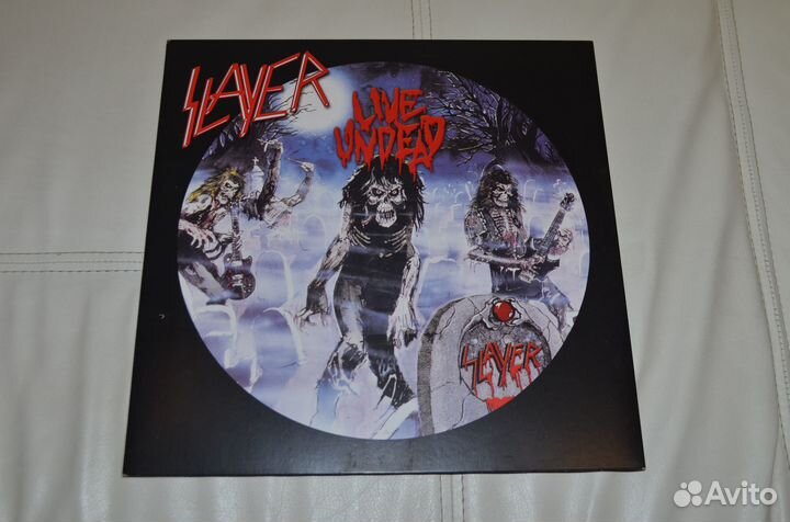 Slayer live undead/haunting THE chapel clear LP