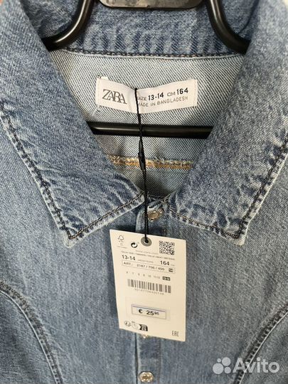 Платье джинсовое zara