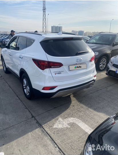 Hyundai Santa Fe 2.4 AT, 2018, 42 000 км