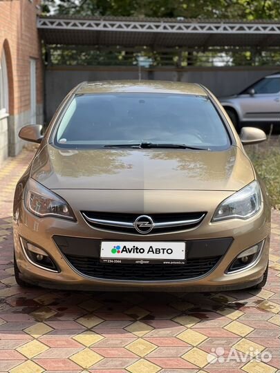 Opel Astra 1.6 МТ, 2013, 203 000 км