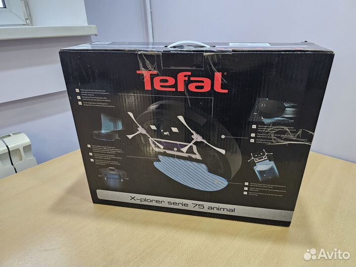 Умный робот пылесос Tefal rg7675