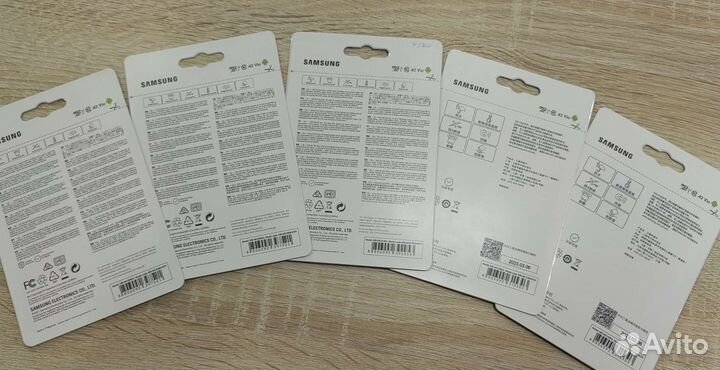 Оригинал 64,128,256Гб Samsung Evo Plus microSD