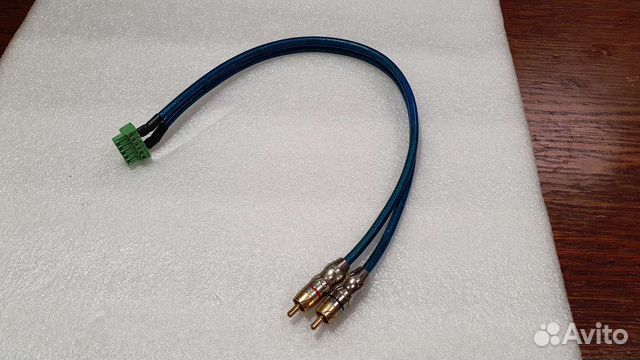 Кабель 2 RCA x Euroblock 6 pin Sinuslive