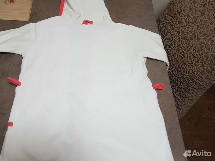 Халатик для девочки Полотенце с капюшоном
