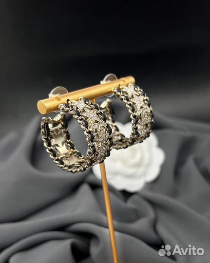 Серьги Chanel