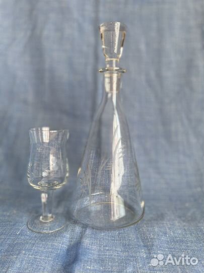 Графины и штофы СССР