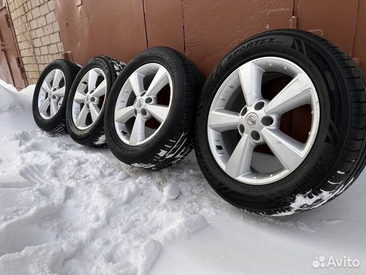 Колеса Nissan qashqai j10 j11