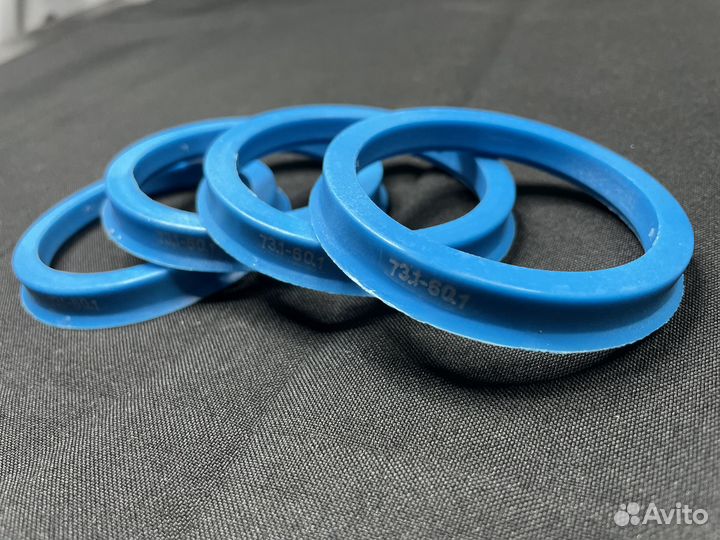 Переходные кольца 73,1 - 60,1 для дисков и ступицы