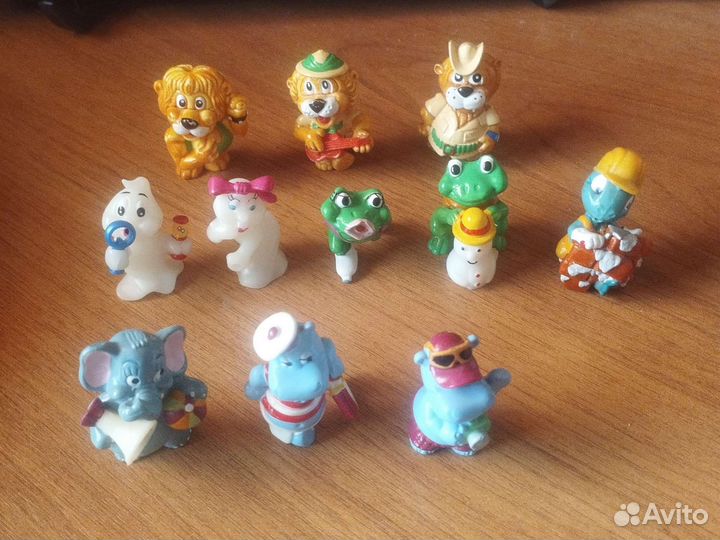 Фигурки из киндер сюрпризов 93г, цена, за одну фиг