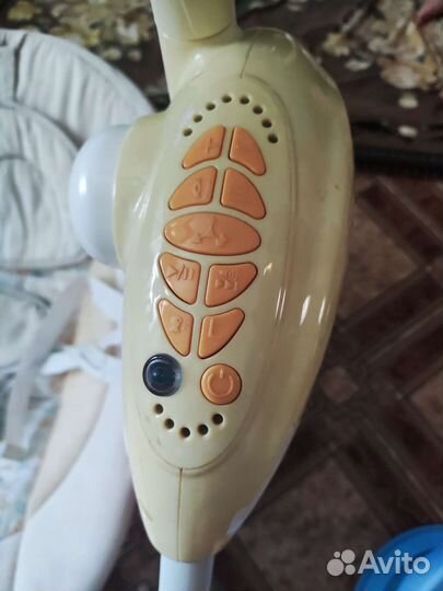 Шезлонг детский электрический