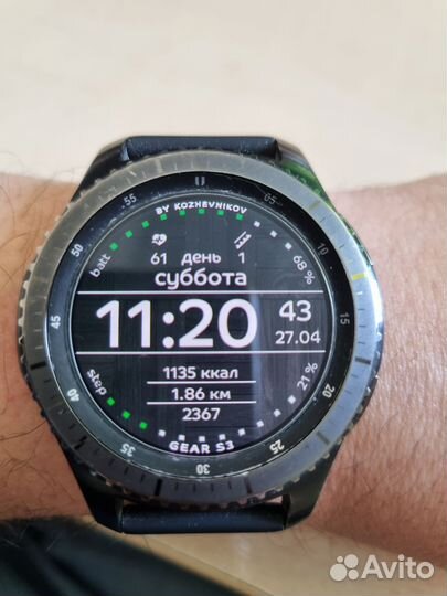 Часы Samsung Gear S3 Frontier