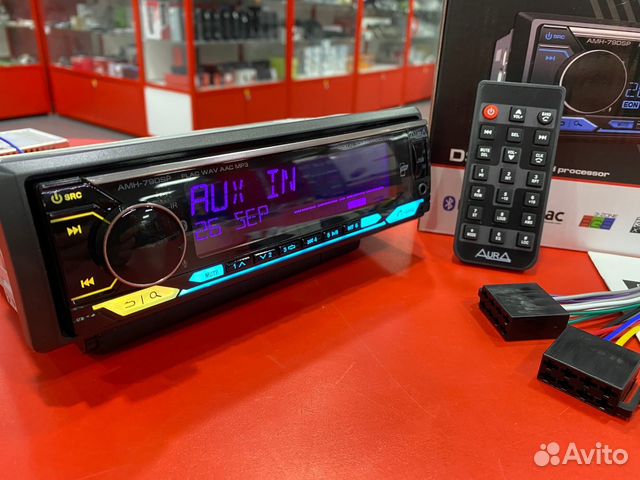 Автопроигрыватель Aura AMH-79DSP купить в Челябинске | Авито