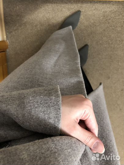 Пальто женское 42 44 серое