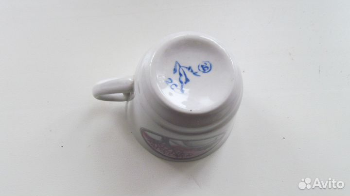 Чашки фарфоровые СССР