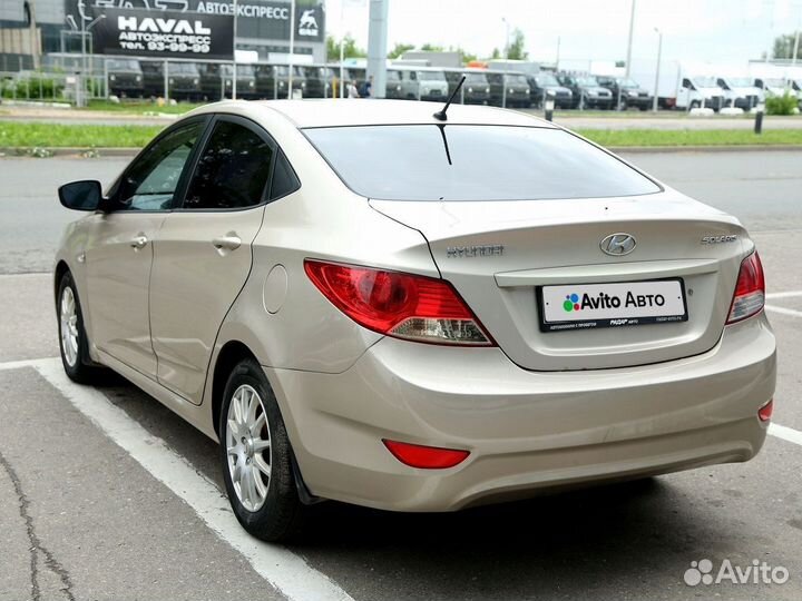 Hyundai Solaris 1.6 МТ, 2011, 358 700 км