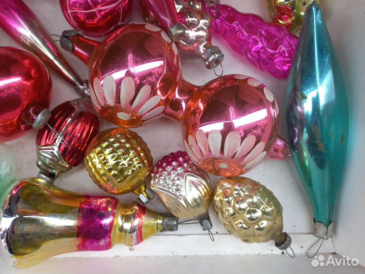 Елочные игрушки СССР одним лотом