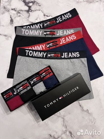 Трусы мужские Tommy jeans 4 шт