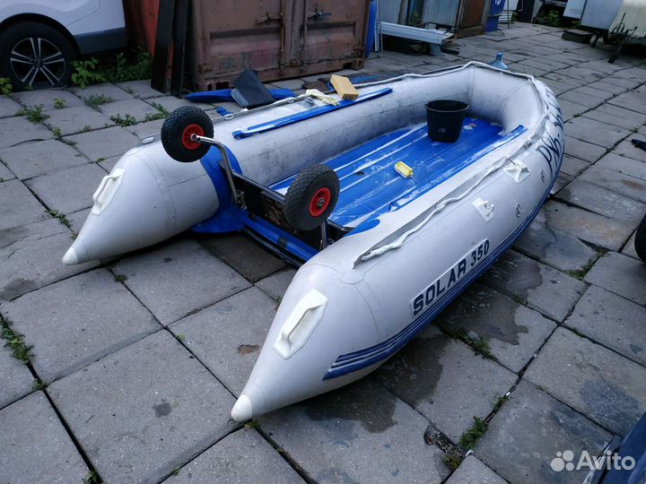 Лодка Solar 350 с плм Powertec 9.9