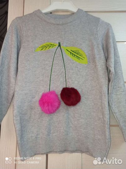 Кофта для девочки 140