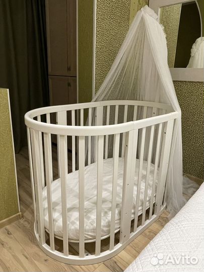 Детская кроватка-трансформер Ellipsebed