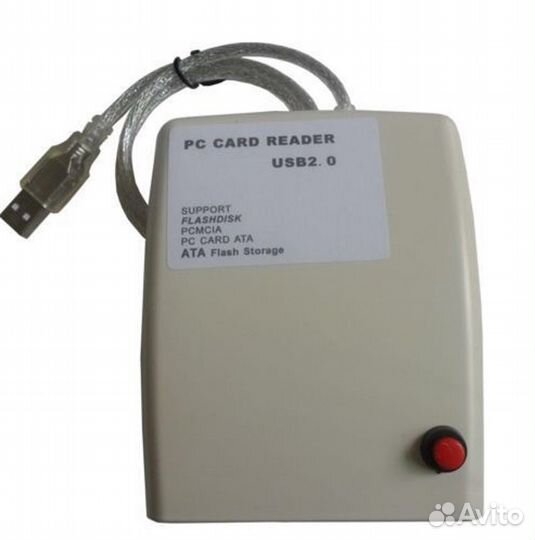 USB 2.0 68Pin ATA pcmcia Flash Disk Memory картрид