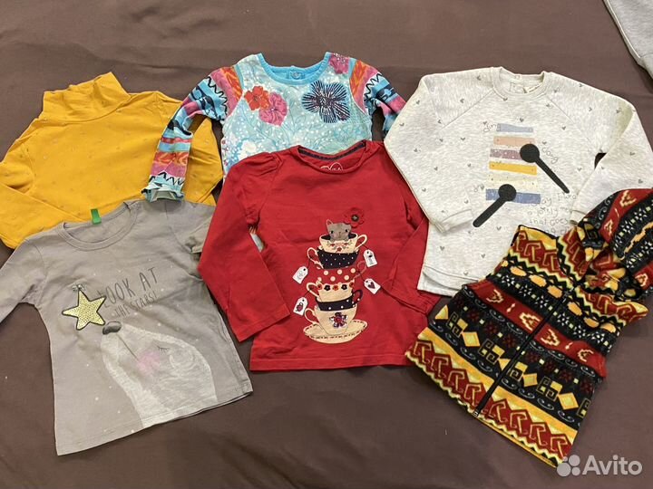 Пакет вещей для девочки 2-3 года