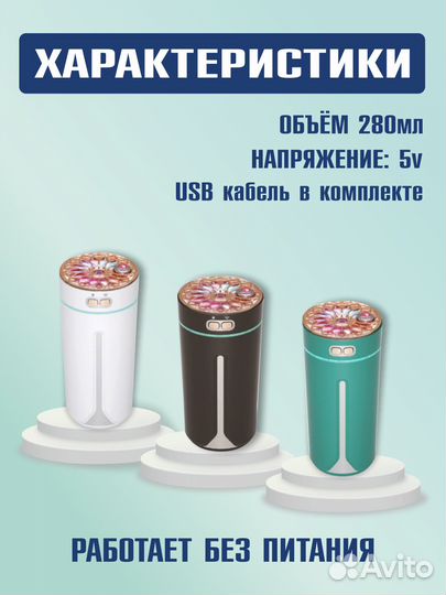 Увлажнитель воздуха в машину и для дома с проекций