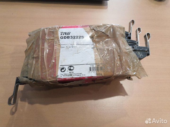 Колодки тормозные Nissan Patrol Y61