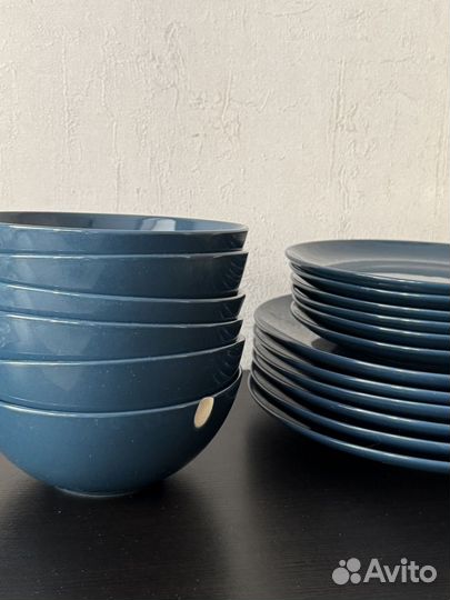 Набор столовой посуды на 6 персон икеа