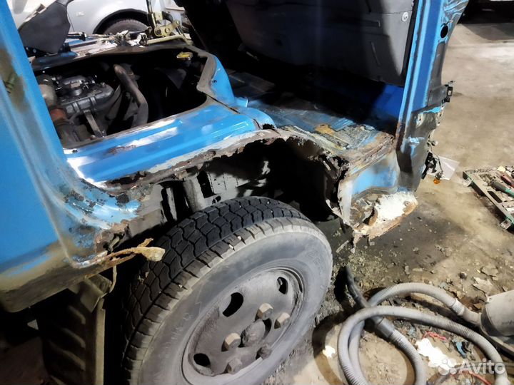 Кузовной ремонт грузовиков