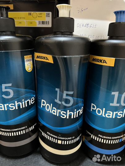 Полировальная паста mirka E3 для полировки стекла