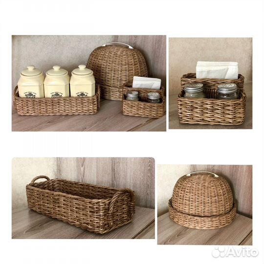 Плетеные изделия из бумажной лозы