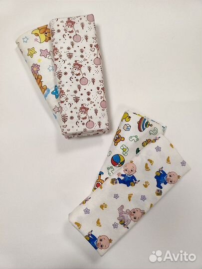 Пеленки фланелевые новые