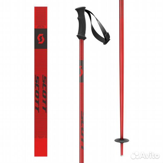 Палки горнолыжные scott 540 Pro red