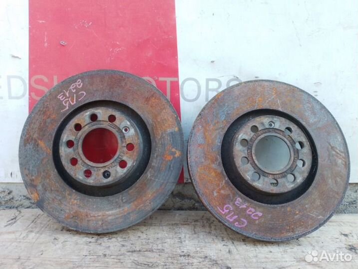 Диски тормозные передние Audi A4 B7 2005-2007г