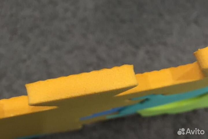 Мягкий коврик пазл детский развивающий