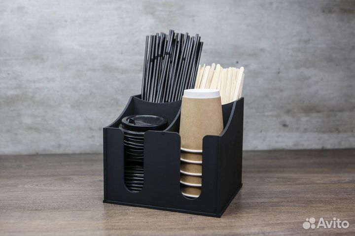 Органайзер для стаканчиков в кофейню