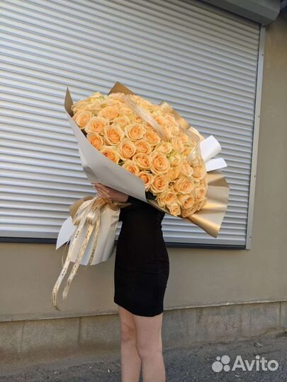 Букет 101 роза с доставкой