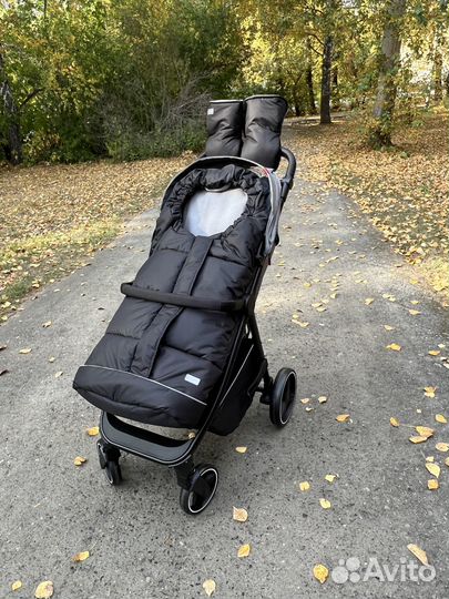 Зимний теплый конверт Just Happy в коляску