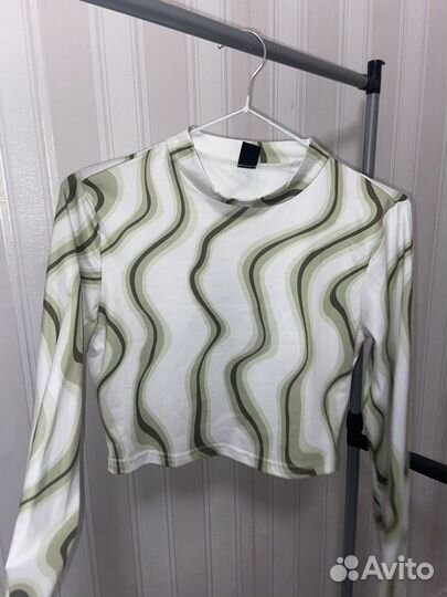 Лонгслив короткий