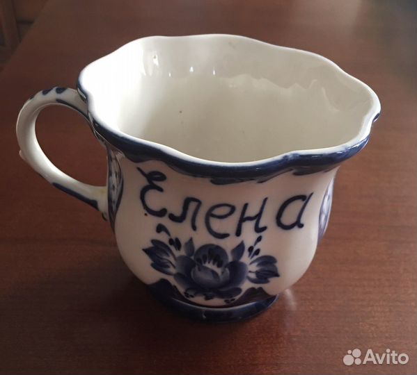 Набор посуды гжель, кружка пивная чашка,отл. по
